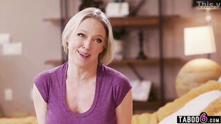 Aged granny step mama busted with a buttplug anal by her step son