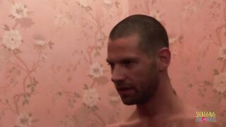 Abode is a mess and the mother i'd like to fuck is not cheerful about it. Her workers apologize but it's not sufficiently. To fully accept their apology they get to have an anal 3some with double penetration and fill her dark hole with cum.