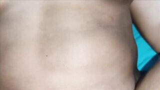 PORN IN SPANISH - I share a daybed with my mature stepsister and this babe takes out my jock and sucks it.