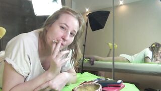 I realized whilst smokin' that I miss my torn garments