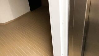 CAUGHT IN PUBLIC: I get actually turned on by my neighbour in the elevator, we end up having sex and we get caught