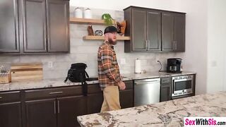 hot teen drank large jock and hawt stepsister got banged as this babe always wanted