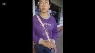 Me follo a la nerd de la escuela mientras está su mamá