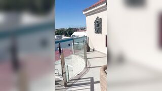 Sexwife masturbating in a hotel