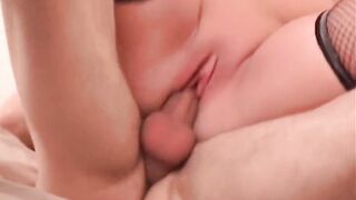 Hungry Doxy Sucking Weenie Like Her Life Depends on It