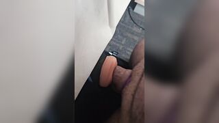 Banging fleshlight untill large ejaculation