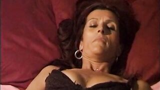 Brunette hair mother I'd like to fuck in Nylons Wants Unfathomable Penetration