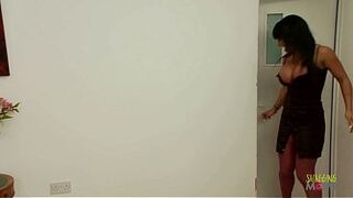 His juicy fantasy is coming true! There's a breasty mother i'd like to fuck in hawt underware awaiting by the couch. So this chab sticks his erected shlong str8 into her throat. Very intensive sex in a short time follows as the mother i'd like to fuck is 