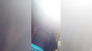 Some outside hawt time in the backyard