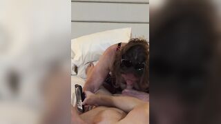 Older Crossdresser Deepthroating Jock - Compilation 11