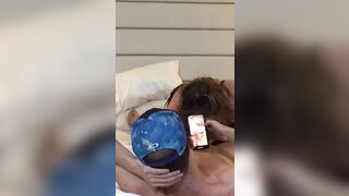 Older Crossdresser Deepthroating Schlong - Compilation 8