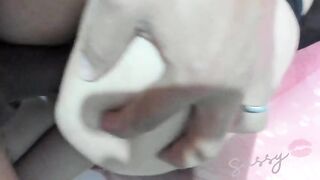 MY BOYFRIEND FINDS ME PLAYING WITH MY VIBRATOR AND BANGS MY BUTT - SUSSY LOVE