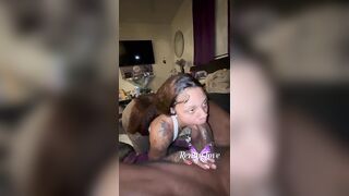 Sucking BBC til that guy Nuts in my Mouth