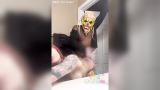 Emo Emo Hoes Bangs Large Dong Clown