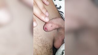 Youthful str8 daddy lying with me