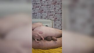 Trying to fist my butt as a beginner - Amateur Homo solo fisting