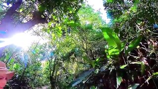 Am I gonna screw this chick doggy-style in the woods???? Real uncut amateur clip.