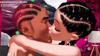 WHAT HAPPENS IN BLACK'S 4K LARGE ASS 3SOME