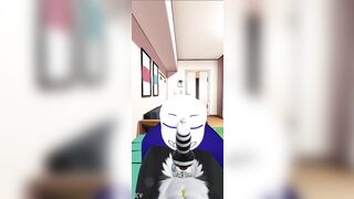 Homo sans peenar giving a kiss