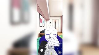 Homo sans peenar giving a kiss