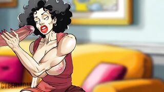 American mother I'd like to fuck two: All Married Whores Fantasy Of A Large Ebony Dick. Toon