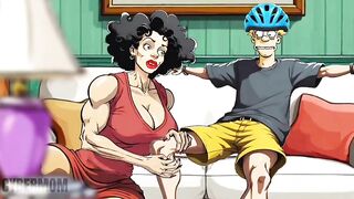 American mother I'd like to fuck two: All Married Whores Fantasy Of A Large Ebony Dick. Toon