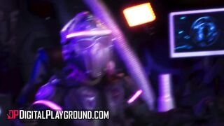DIGITALPLAYGROUND - Emily Woods And Ruby Sims Have Joy With Every Other During the time that Danny D Watches