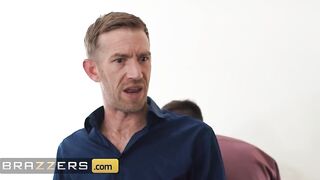 BRAZZERS - Bombshell Cara Mella Gets Her Booty Stretched And Drilled Hard By Danny D At A Dinner Party