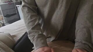 Gorgeous Large Titty Darksome Haired Girlfriend Gets Boobs Sucked And A Unfathomable Trickling Creampie