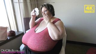 Saggy bazookas granny