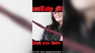 DomLadyMia-SlaveOfM Red welts for the whipped serf Part1