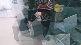 I Had to Elect Between Working or Using a Sex-toy on My Older mother I'd like to fuck Cunt