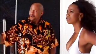 Bubble booty black gives a sloppy oral pleasure previous to getting drilled
