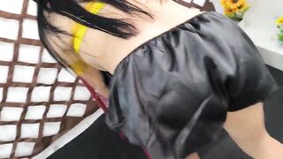 Homemade amateur porn with stepsis: this babe wanted to be filmed but ended up giving a deepthroat