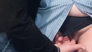 In The Subway Perv Stranger Fingered my Snatch