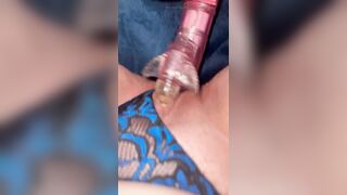 Sexy soaked toy acrion