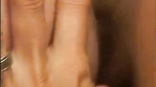Sandra Romain's enjoyable little slit and booty pit plundered by white dude on sofa