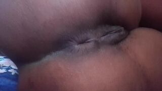 Amateur black play with taut butthole why talking messy snatch fingering