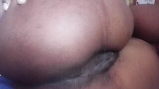 Amateur black play with taut butthole why talking messy snatch fingering