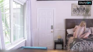 Overweight Weenie Rams Lesbian Nanny's Constricted Pussy