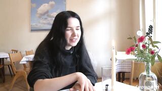 masturbation on the stairs