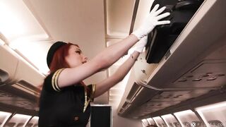 Trans AM Stewardess Is One Kinky Doxy - Ariel Demure - GenderXFilms