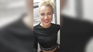 LEWD PAIR HAS RISKY SEX IN A PUBLIC WATER CLOSET