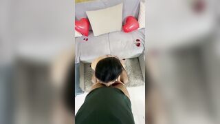 A great Valentine’s Day especially when it ends with a cum baths