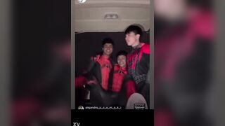 three Mexican homo teen lads