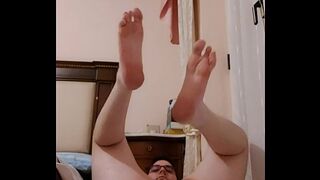 Youthful homosexual teddy bear gives birth to a yellow bell pepper