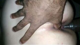 Momentos agradables de la noche con la rubia paulistana