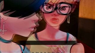 Hooked [ Comics Game ] Ep.two ROCK and NERD touch a MASSIVE SHLONG for the 1ST TIME in this PORN CASTING !