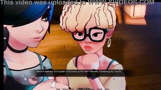 Hooked [ Comics Game ] Ep.two ROCK and NERD touch a MASSIVE SHLONG for the 1ST TIME in this PORN CASTING !