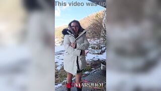 I'm sucking a stud in an old phone booth, my boyfriend is filming and participating, we're taking turns screwing my cunt